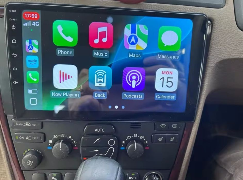 Radio Android Volvo S60/V70/XC70+ 4 GB RAM + 32 GB ROM +Carplay e Andr