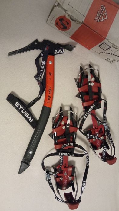 Zestaw czekan i raki Stubai