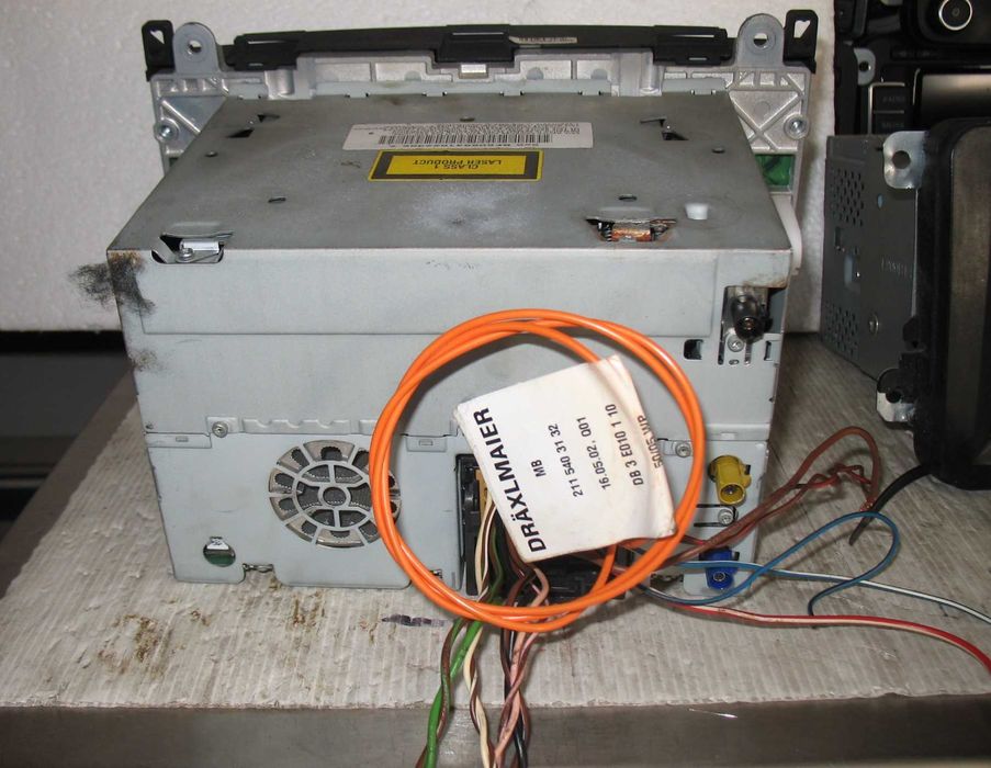 Radio Comand Mercedes W906 W169 W245 model BE6088 sprawne