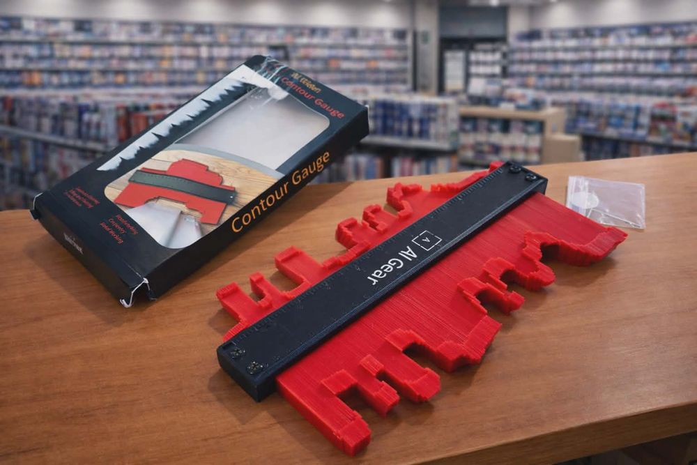 wzornik kształtów (Contour Gauge) 10 cali marki AI Gear.