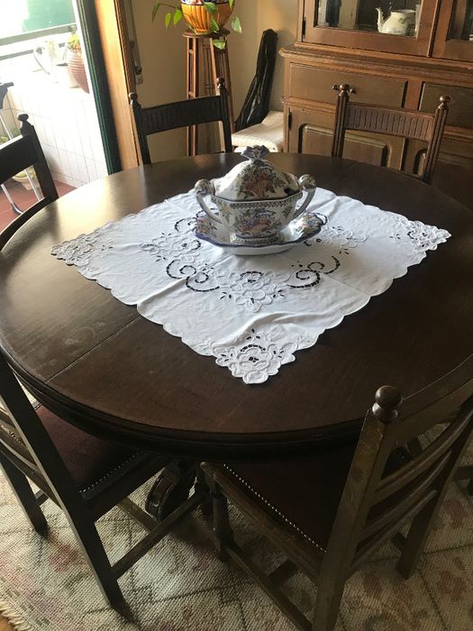 Móveis de Sala Estilo Inglês, em madeira maciça