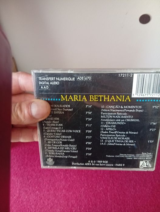 CD audio maria Bethânia