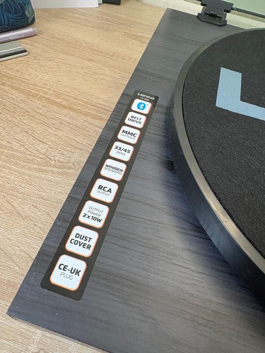 Gramofon Lenco LS-300 Kit z głośnikami stereo Bluetooth MMC belt drive