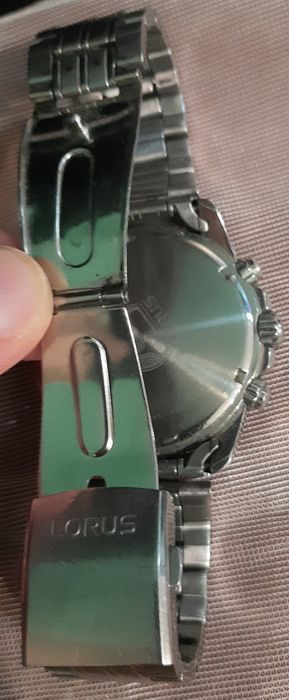 Zegarek Lorus Chronograph VD57-X102 Japan Movement – męski, 100m WR, stan użytkowy
