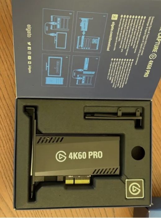 Placa captura 4k 60 PRO