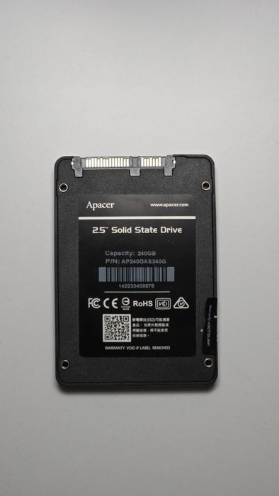SSD apacer 240 Gb