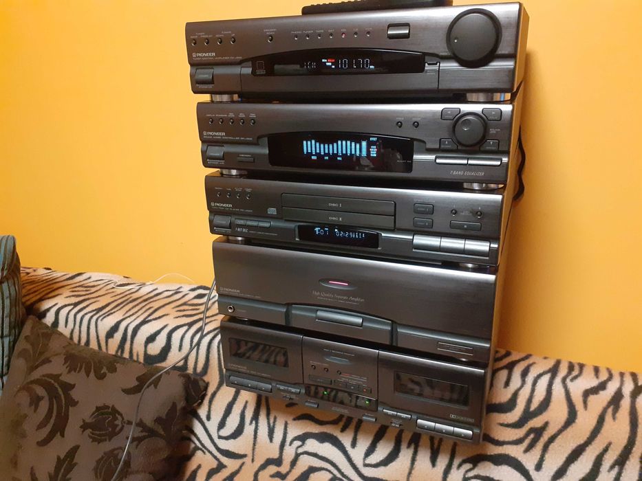 Wieża Hi-Fi Pioneer pilot + Bluetooth