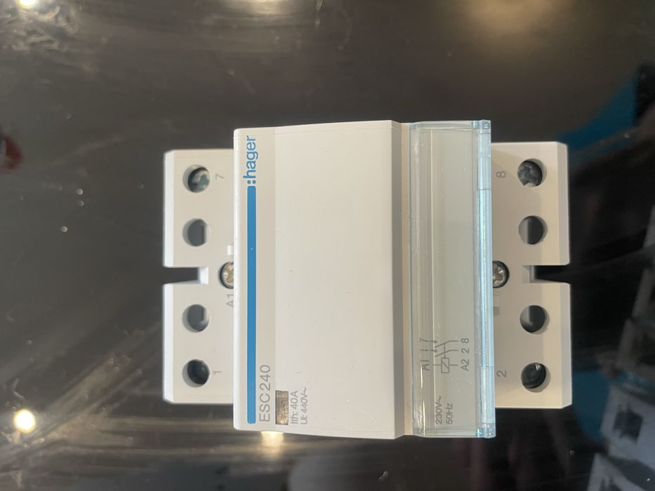 Контактор Hager ESC-240 40A 2NO 230V