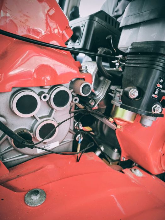 Motoenxada WEIMA WM500 7HP – Nunca usada – com acessórios