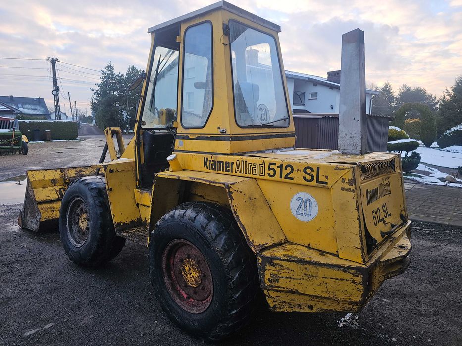 Ładowarka KRAMER 512 SL Allrad 312 jak 412 atlas weidemann schaffer