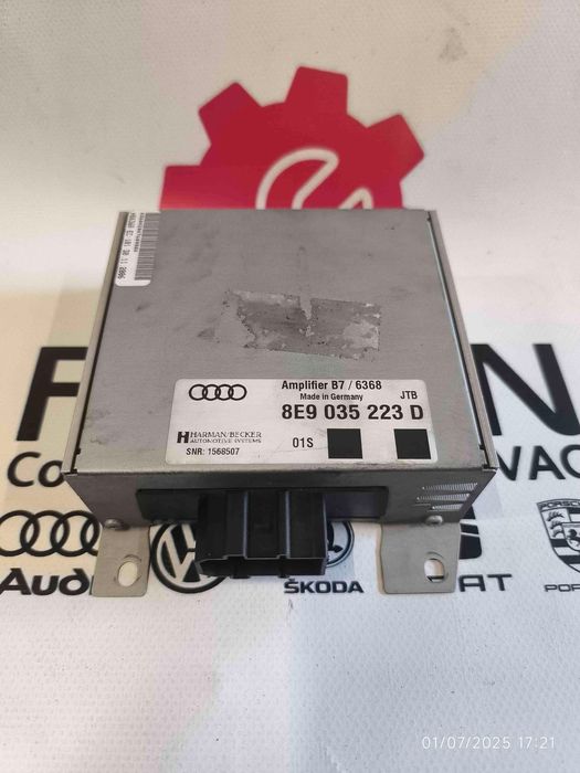 Amplificador de Colunas AUDI A4 B7 8E9035223D (OEM) | 1568507 (OEM)