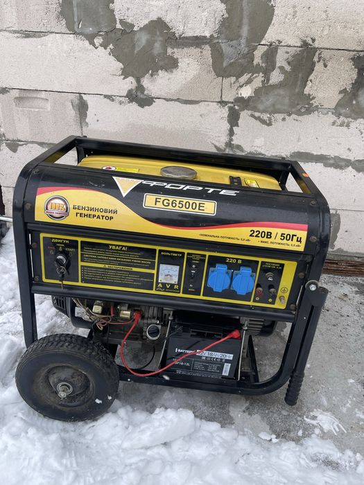 Генератор Forte FG 6500E