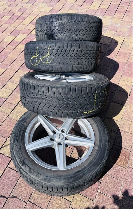 Felgi aluminiowe z oponami ET 35 5x112 Audi