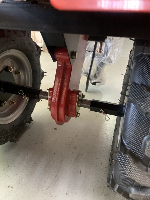 Мотоблок бензиновый с фрезой