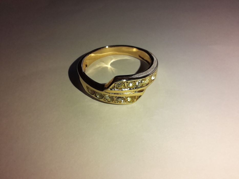 Anel banhado a ouro de 24ktes
