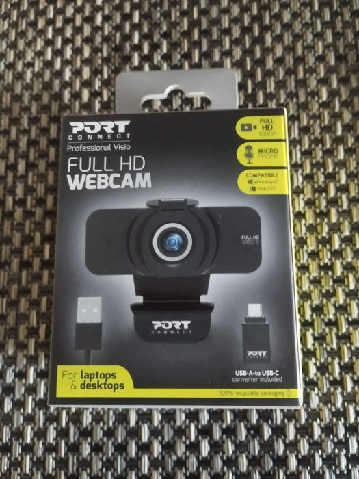 full hd webcam... port connect