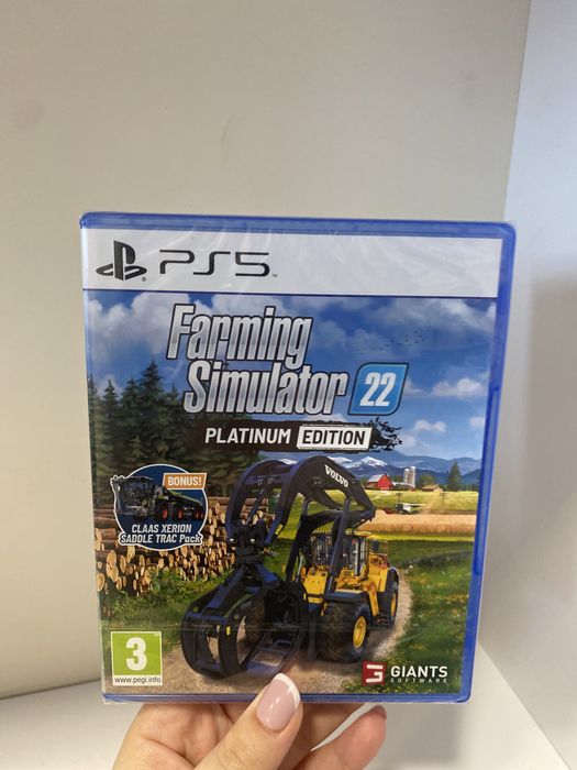 Gra Farming simulator 22 platinum edition ps5 nowa
