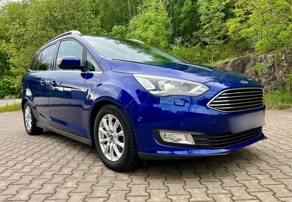 Ford Grand C-MAX Titanium150PsNavi XenonLedMod2017KeyLessGo155TyśEle/GrzaFotSerws