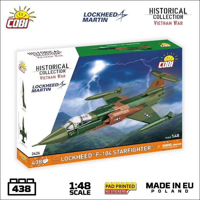 Historical Collection Lockheed F-104 Starfight pudełko,280x60 mm