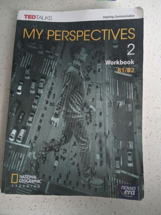Książka angielski my perspectives 2 ćwiczenia zapinana