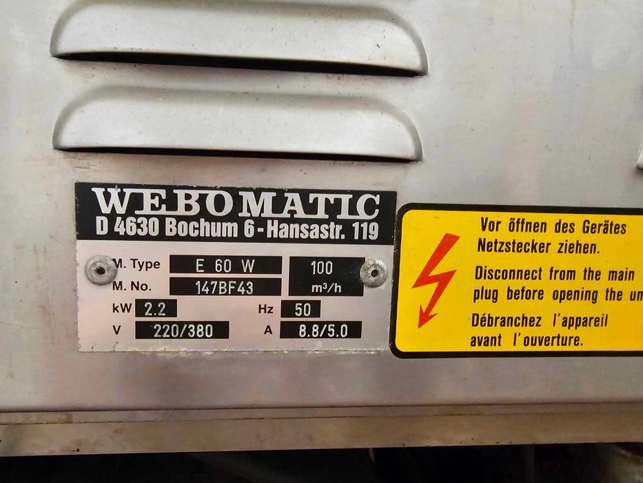 Pakowaczka próżniowa WEBOMATIC  E60W