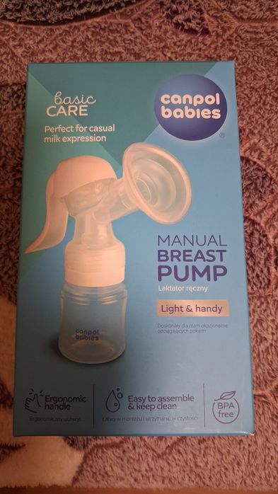 ручной молокоотсос Canpol Babies Basic.