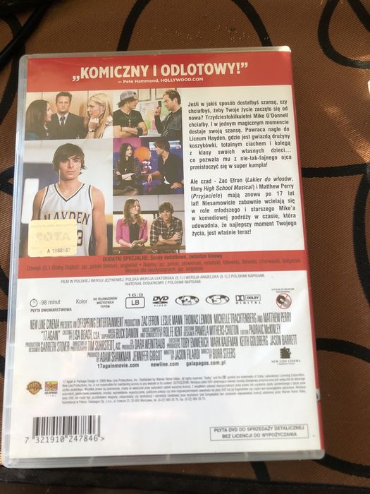 17 Again cd film
