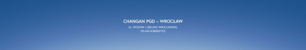 Changan PGD Wrocław top banner