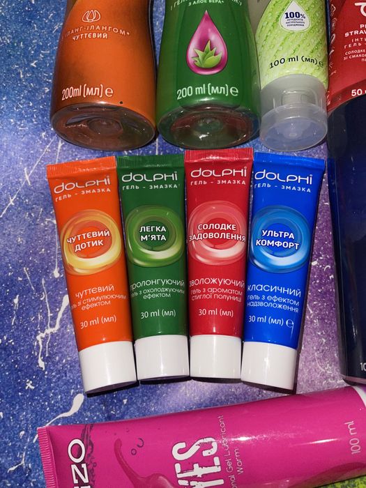 Лубрикант, Гель-Смазка, Durex, Contex, ОПТ ЦІНИ, Долфі, Egzo, One