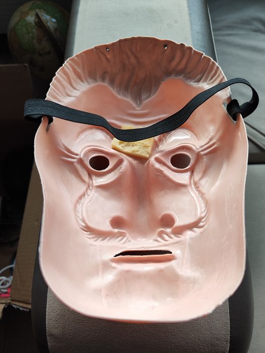 Maska ala Zorro, z wąsem do przebrania
