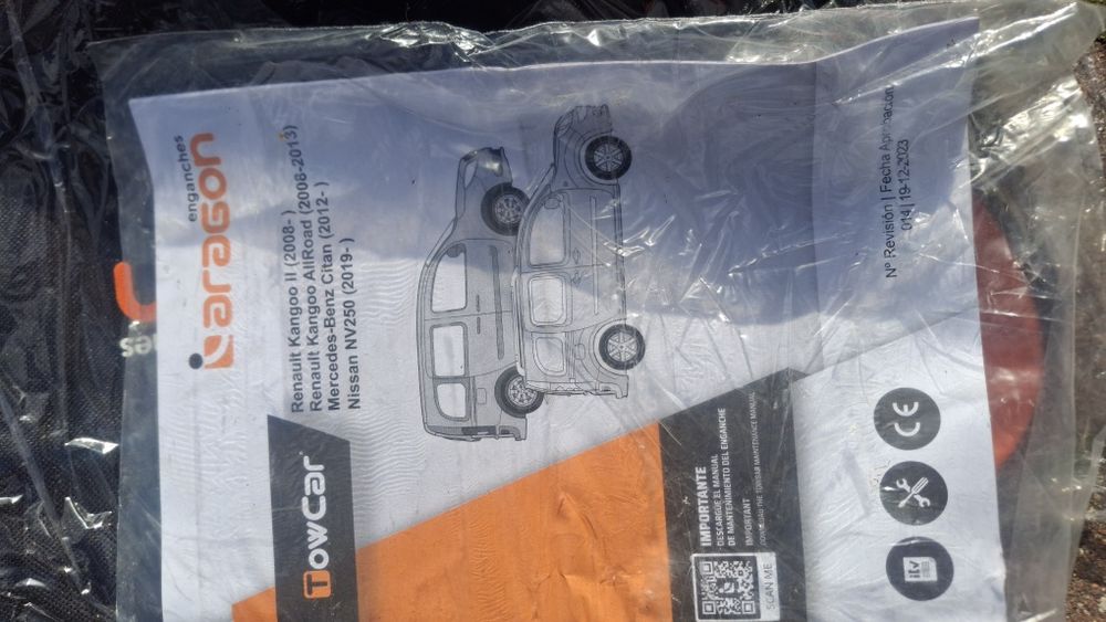 Hak holowniczy renault kangoo Mercedes citan nissan