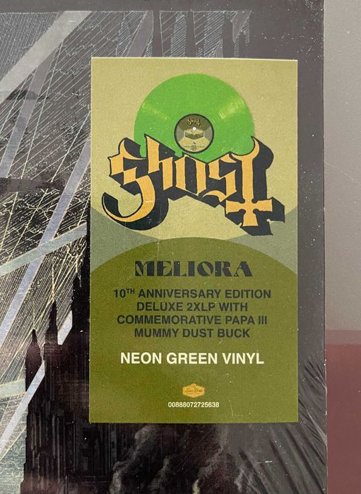 2LP (Green) Ghost - Meliora
