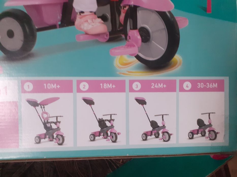 Rowerek smart trike 4w1