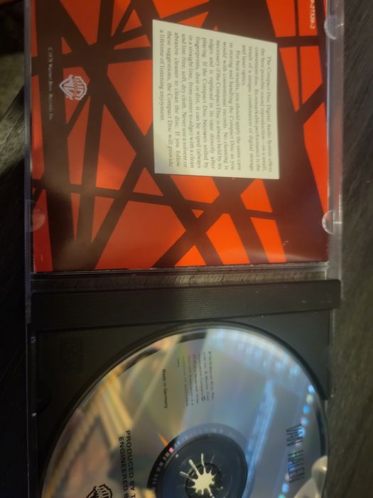 CD Van Halen - Van Halen (Edição Europeia Oficial)
