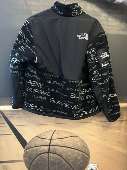 Supreme x The North Face steep tech fleece jacket