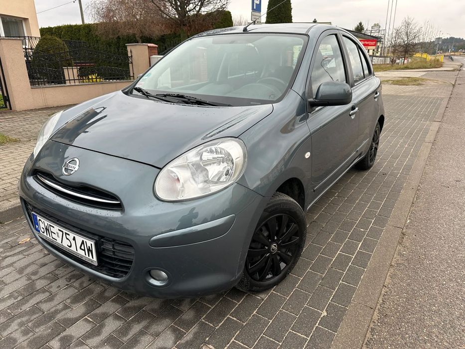 Nissan Micra Benzyna, klimatyzacja, dotykowa nawigacja, 8 airbag, drugie koła