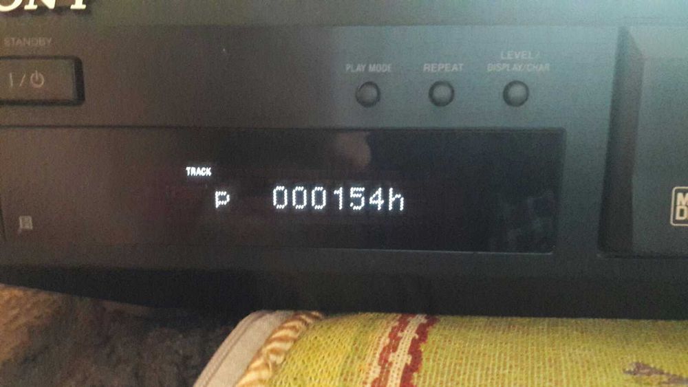 мини дисковая дека Sony-MDS 440\330 с пультом\наработка 181час!