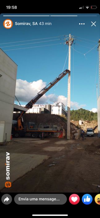 Prestacao de servicos camiao grua