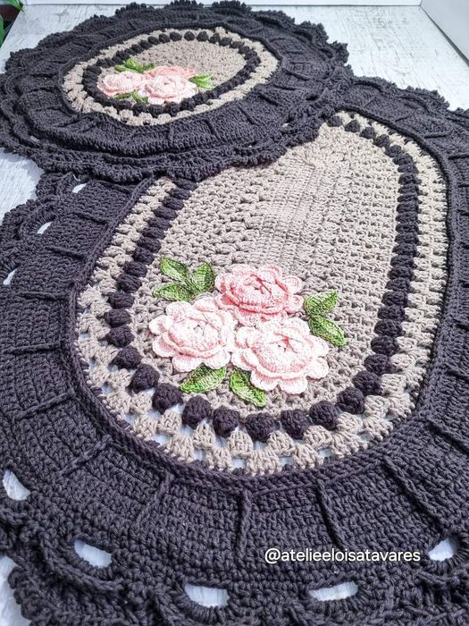 Crochê variados e curso