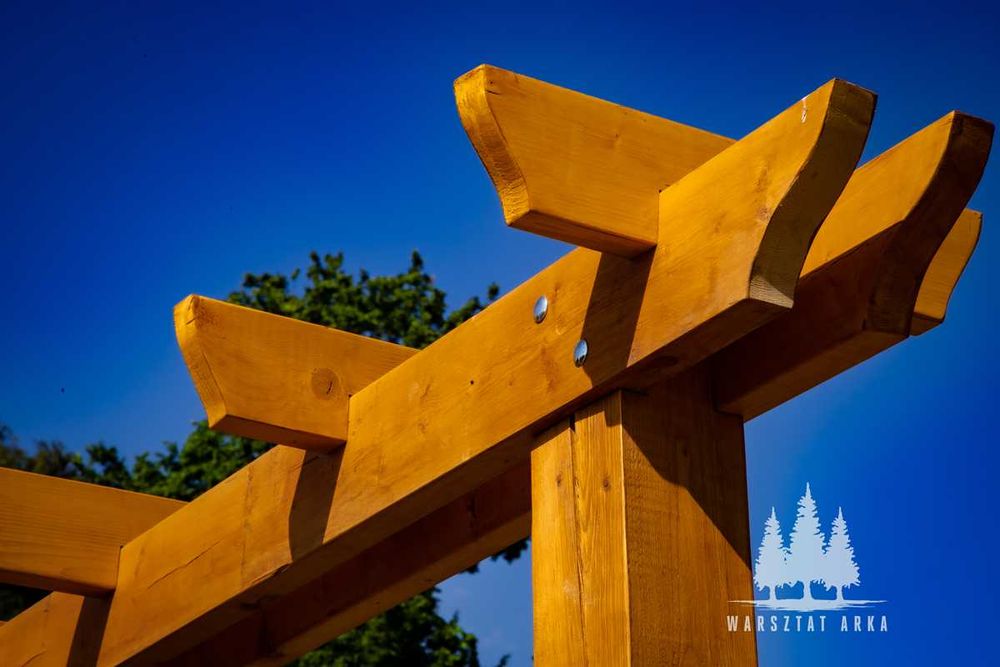 Pergola na hamak, fotel