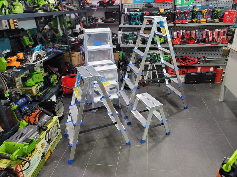 Драбина двостороння Стремянка З Українського профілю 1,2мм товщиною