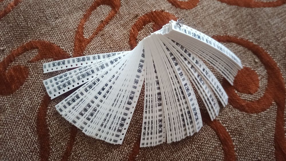 Резистор опір набір смд smd 1206 та 0603