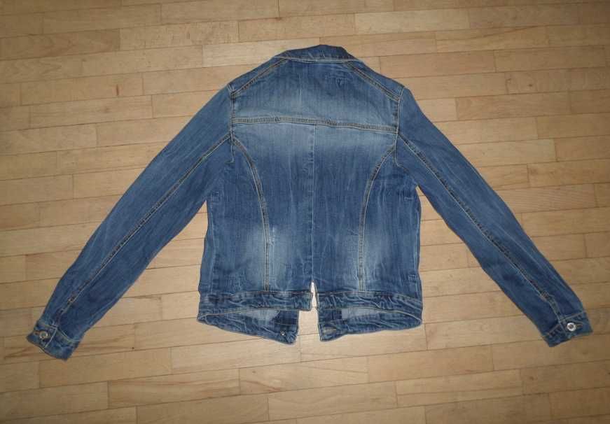 Идеал сост! Джинсовая куртка женская размер  S 40-42