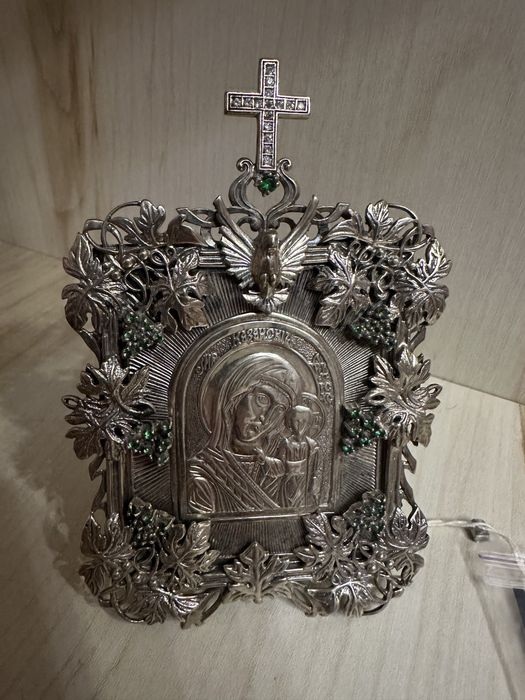 Икона Казанская цв (9110055) *БРЮС Харківське срібло*