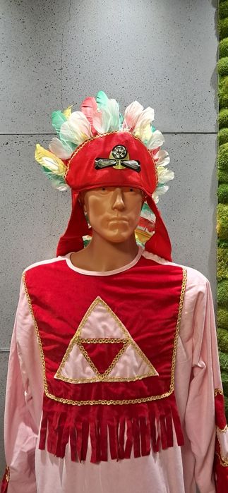 Strój przebranie kostium indianin