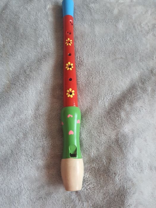 Drewniany Flet Instrument Dęty