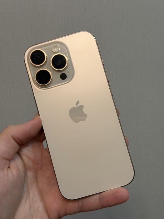 Apple iPhone 16 Pro 256GB eSIM Desert Titanium (MYMJ3)