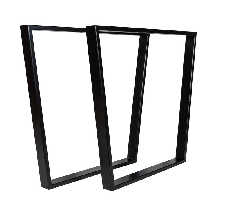 Nogi trapezowe do stołu dębowego stolika kawowego LOFT Industrial