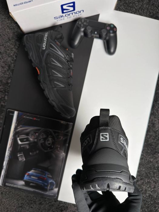 Мужские кроссовки саломон Salomon Speedcross Pro Thinsulate Black White [41-46]