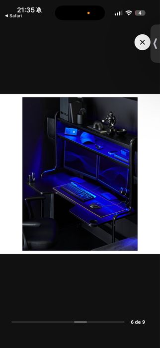 Mesa Gaming ikea fredde